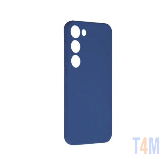 Soft Silicon Case for Samsung Galaxy S23 Plus Blue